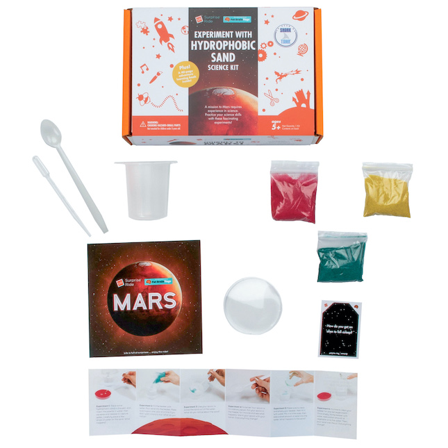 Experiment With Mars Sand Family Science Kit by Surprise Ride as on Shark Tank for sale online