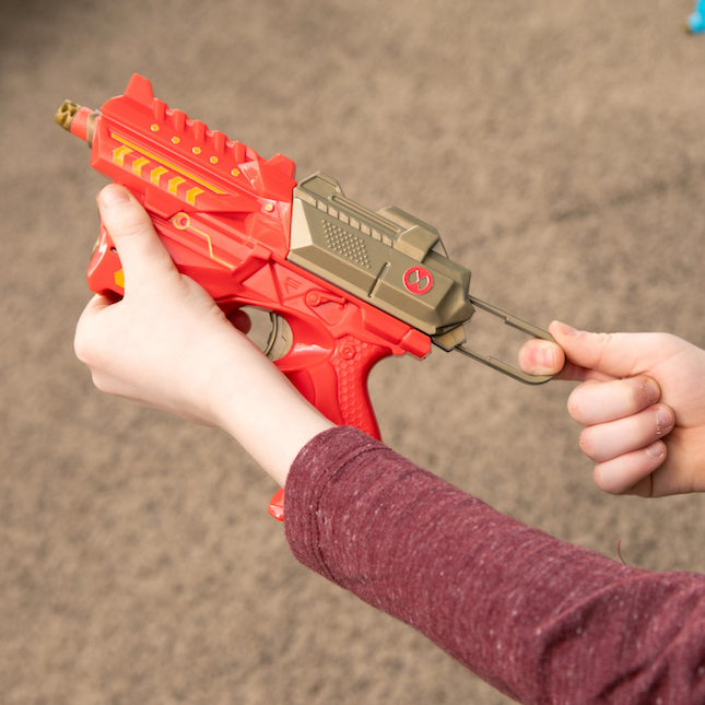Jeu de tir Electronic Arcade Hover Shot avec pistolet, 6 ans et plus