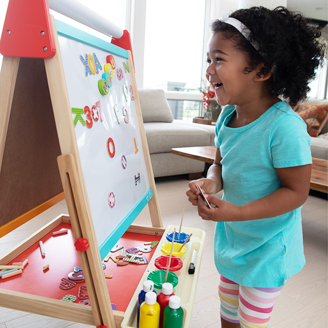Top 9 Easel Crafts & Activities for Toddlers: Easel Crafts