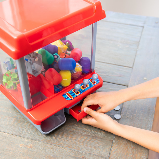 Mini Claw Machine For Kids,Toy Grabber,8 Tiny Stuff prizes