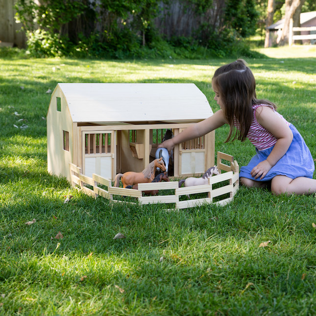 Countryside Stable & Corral - Best Imaginative Play for Ages 4 to 10