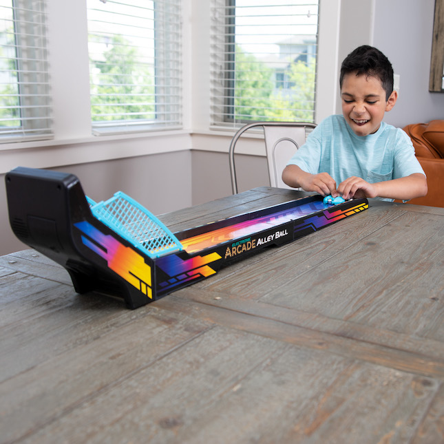 Electronic Arcade Alley Ball Neon Fat Brain Toys