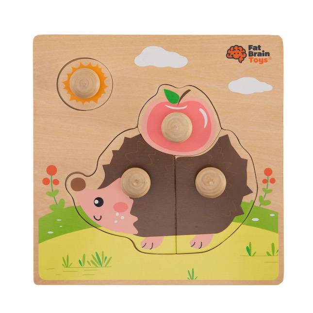 Fat Brain Toys Woodland Friends Stacking Cubes