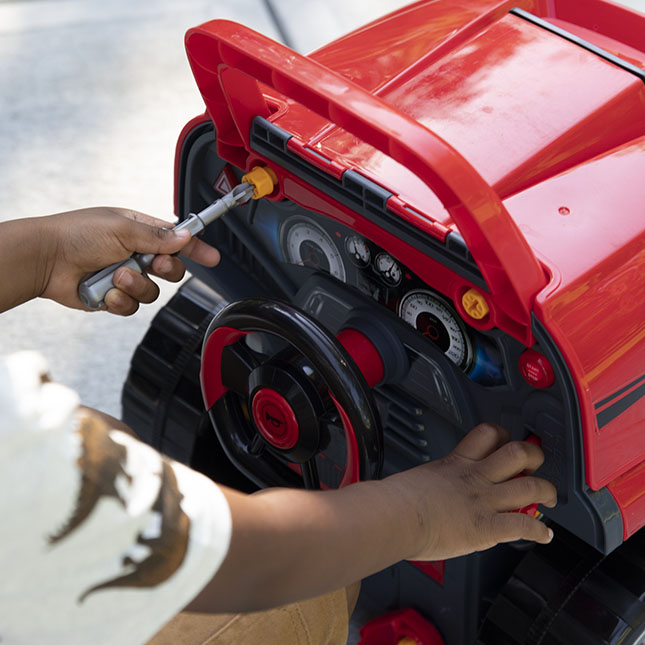 iPlay, iLearn Large Truck Engine Toy, Kids Mechanic Repair Set for 3-5 Yr  Toddlers, Big Builder Kit, Take Apart Motor Vehicle Pretent Play Car  Service