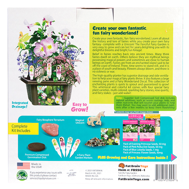 Buy Custom Fairy Garden Kits, Kids Garden, Indoor Garden,Fairy