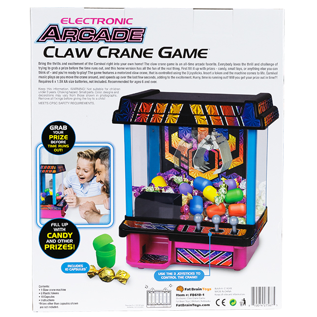 Electronic fashion claw game