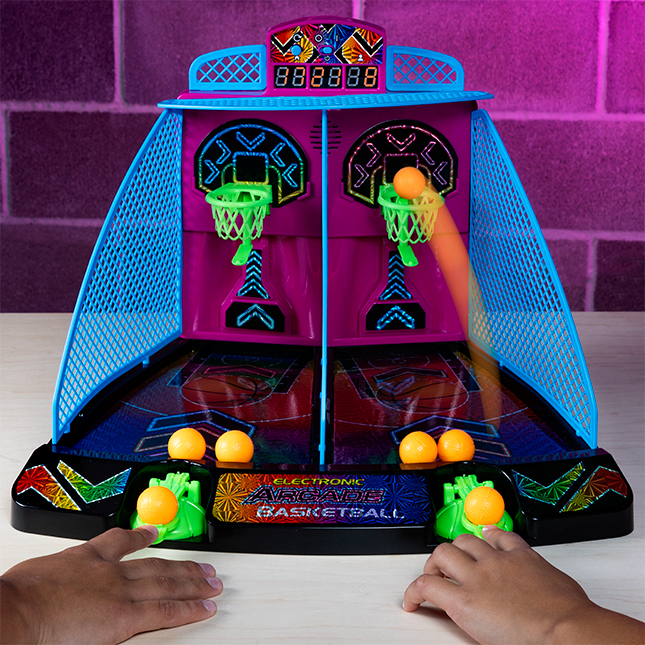 Fat brain toys electronic arcade basketball on sale