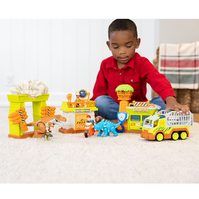 Fat Brain Toys Dino Park Imaginative Play