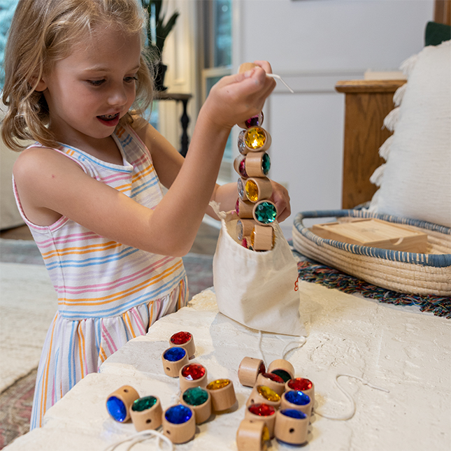 View of Lacing Gems - Best Early Learning Toys for Ages 3 to 10