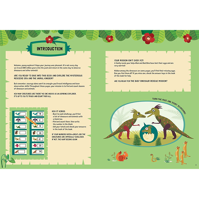 Search, Find & Count - Animals & Dinosaurs - Best for Ages 4 to 8