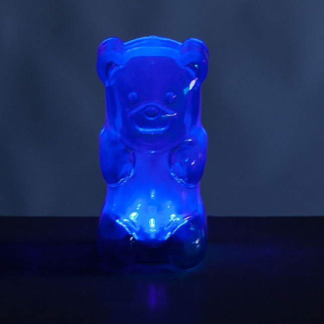 Extra Large Blue Gummy Bear Lamp 1990s -  in 2023