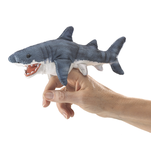 Mini Shark Puppet Fat Brain Toys