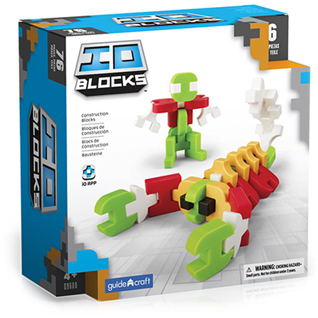 IO Blocks 76 Piece Set Fat Brain Toys