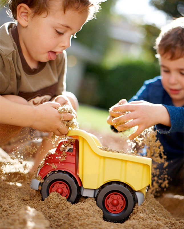 Green Toys Dump Truck - - Fat Brain Toys