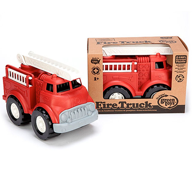 Green Toys Fire Truck Best Imaginative Play for Babies