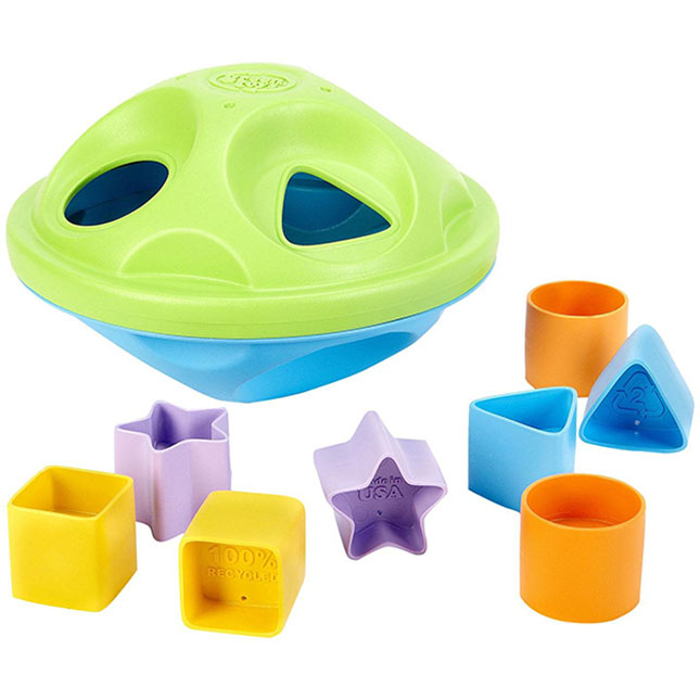 Green Toys Shape Sorter Fat Brain Toys