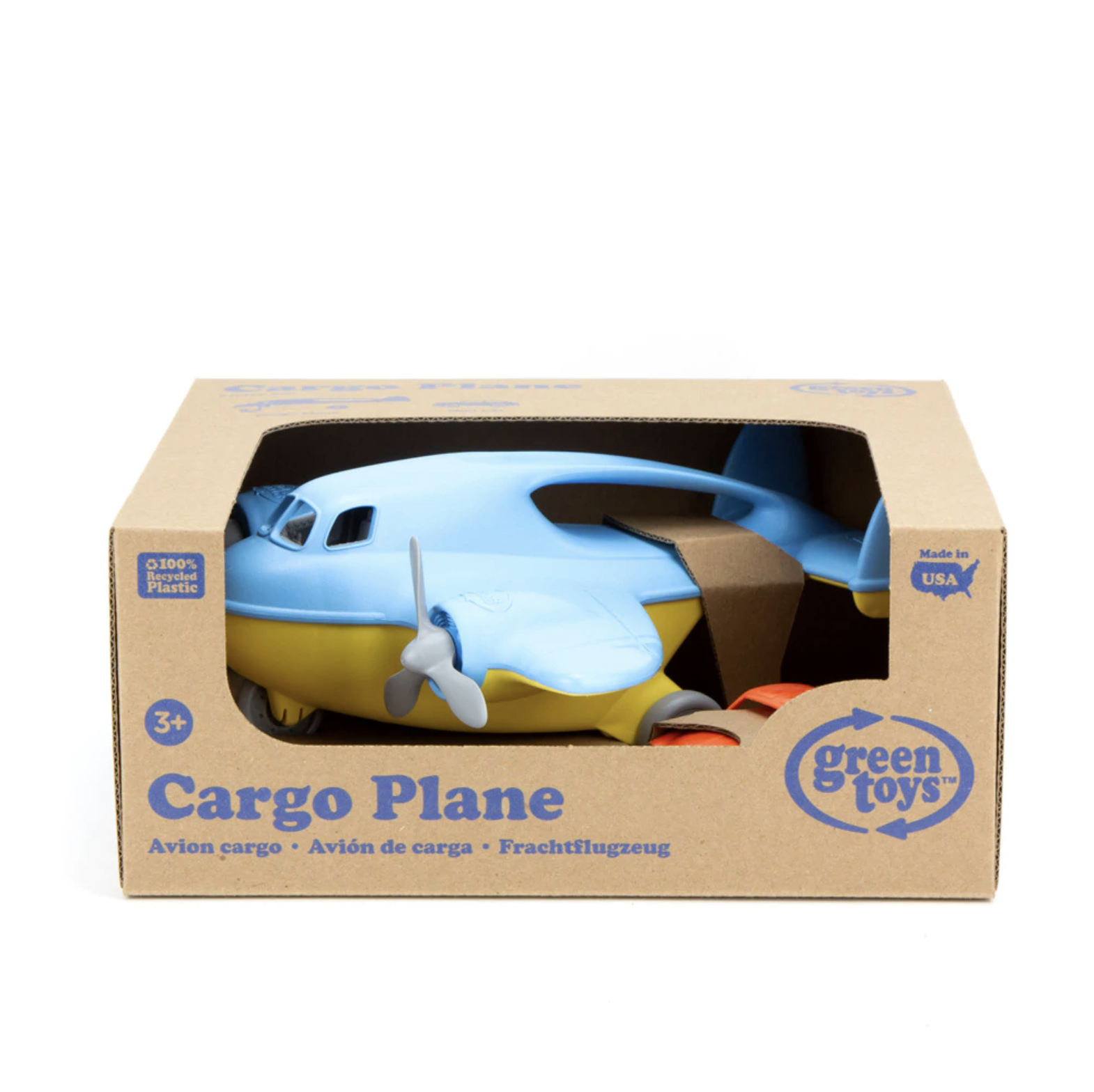 Green Toys Cargo Plane Fat Brain Toys