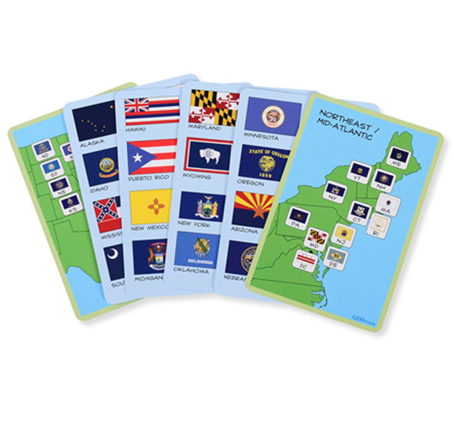 Flag Frenzy USA - - Fat Brain Toys