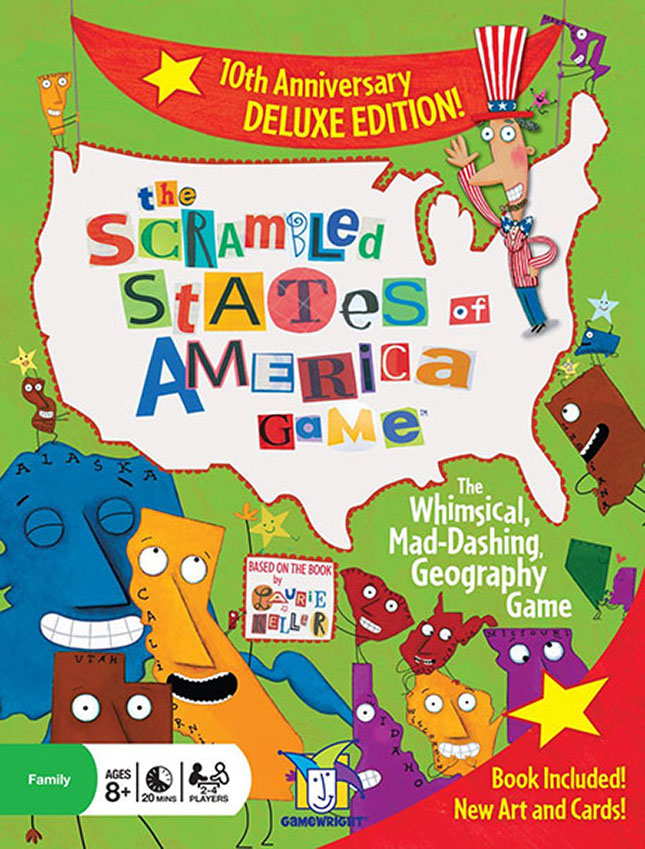 The Scrambled States of America Game - - Fat Brain Toys