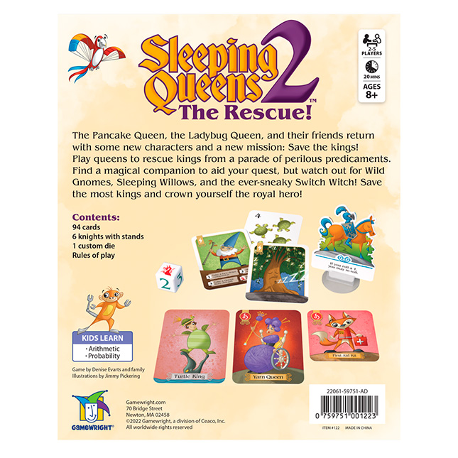 Sleeping Queens 2 The Rescue Best Games for Ages 8 to 12