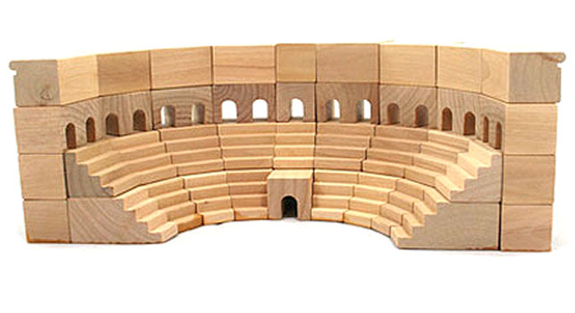 Coliseum Set - - Fat Brain Toys
