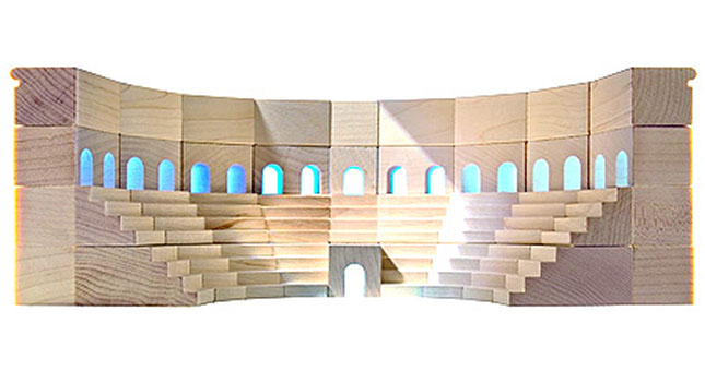 Coliseum Set - - Fat Brain Toys