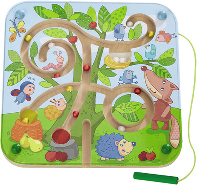 Details about   Children's Magnetic wooden maze game