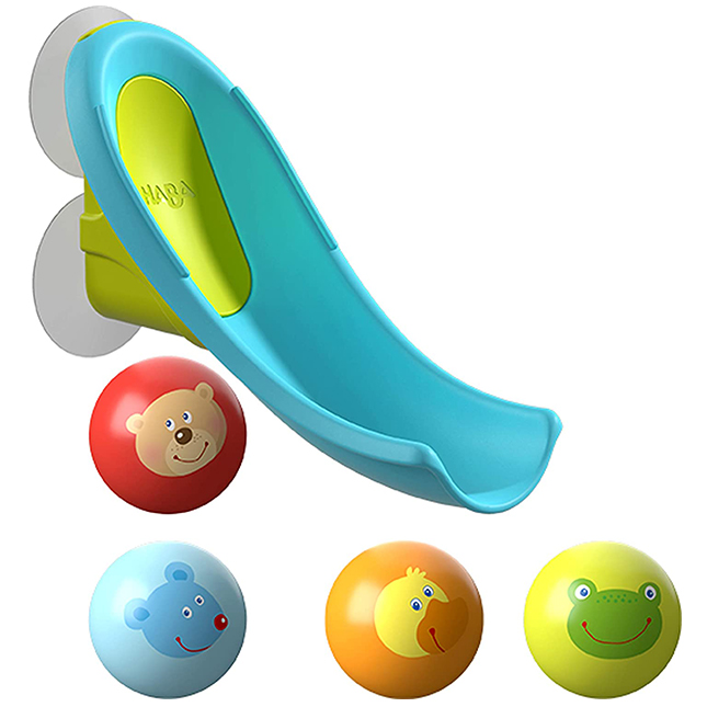 water slide bath toy