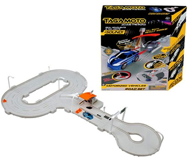 Tagamoto Road Set - Car & Toll Booth ミニカー ミニチュア 模型 プレイセット自動車 ダイキャスト