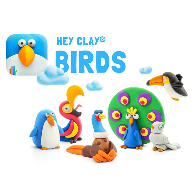 Hey Clay Birds Best Arts & Crafts for Ages 5 to 9 Fat Brain Toys
