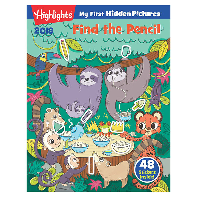 Highlights My First Hidden Pictures 2018 - 4 Book Set
