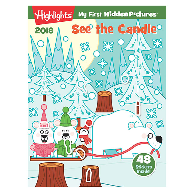 Highlights My First Hidden Pictures 2018 - 4 Book Set