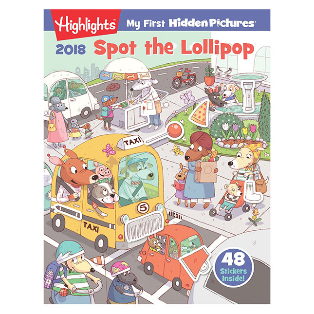 Highlights My First Hidden Pictures 2018 - 4 Book Set