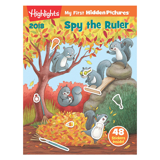 Highlights My First Hidden Pictures 2018 - 4 Book Set