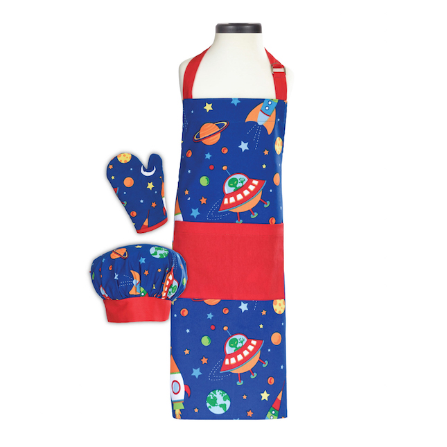 Out of This World Deluxe Child Apron Set Fat Brain Toys