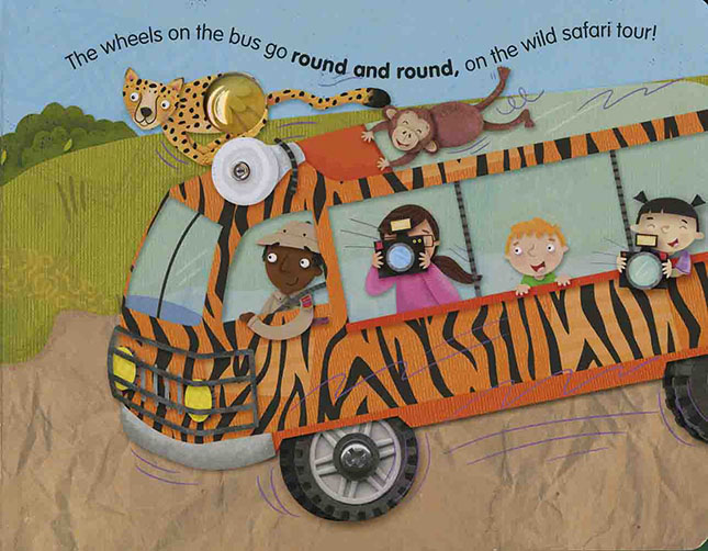 Poke-A-Dot Wheels on the Bus Wild Safari - Best Books for Ages 3 to 8