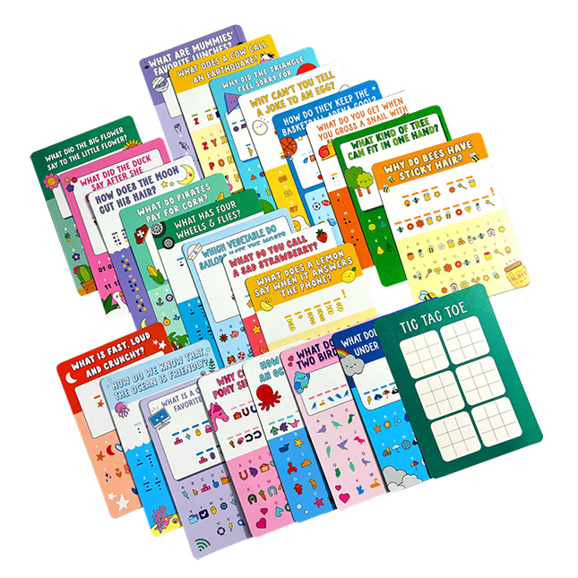 Joke Decoder Activity Cards - Best Brainteasers for Ages 6 to 11