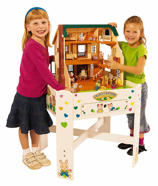 calico critters of cloverleaf corners table