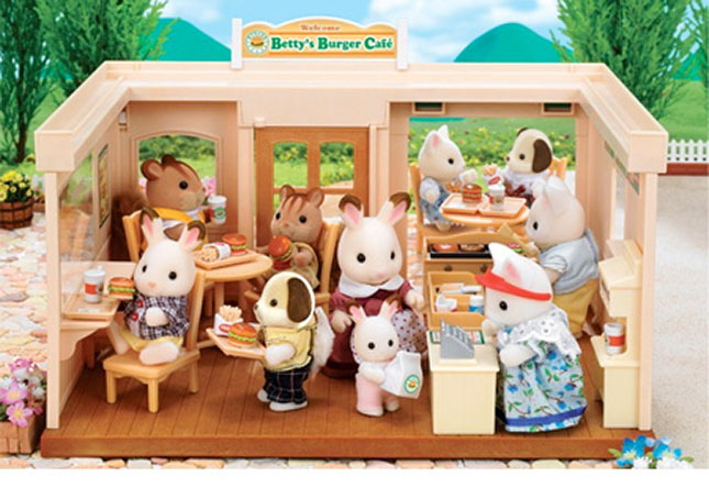 burger cafe calico critters