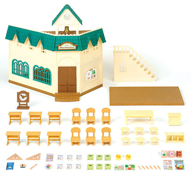 Calico Critters Berry Grove School Fat Brain Toys