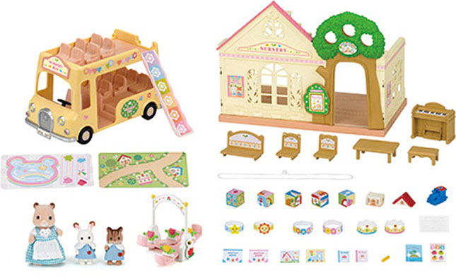 Calico critters 2024 nursery set