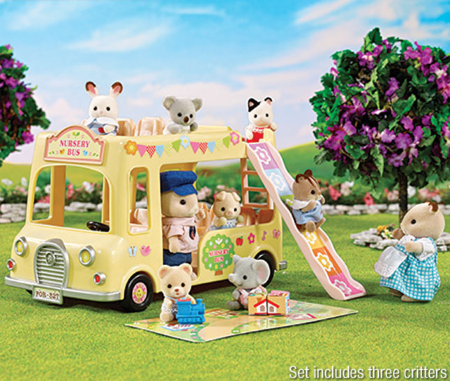 calico critters nursery bus