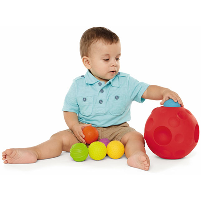 Pop 'n Play Sensory Balls - - Fat Brain Toys