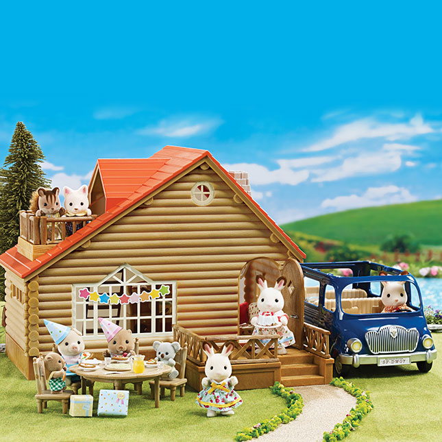 Calico critters best sale lodge gift set