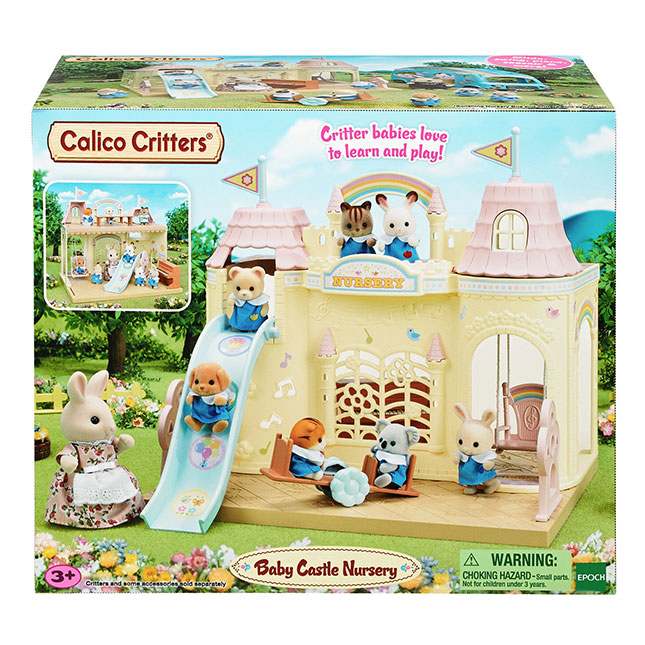 Calico Critters Baby Castle Nursery - - Fat Brain Toys