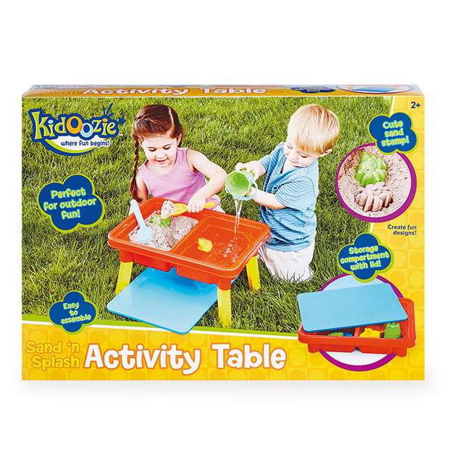 tinkers sand & water activity table