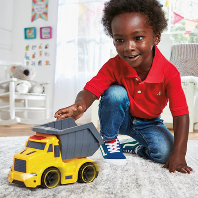 Kidoozie Lights 'n Sounds Dump Truck - Best for Ages 3 to 6