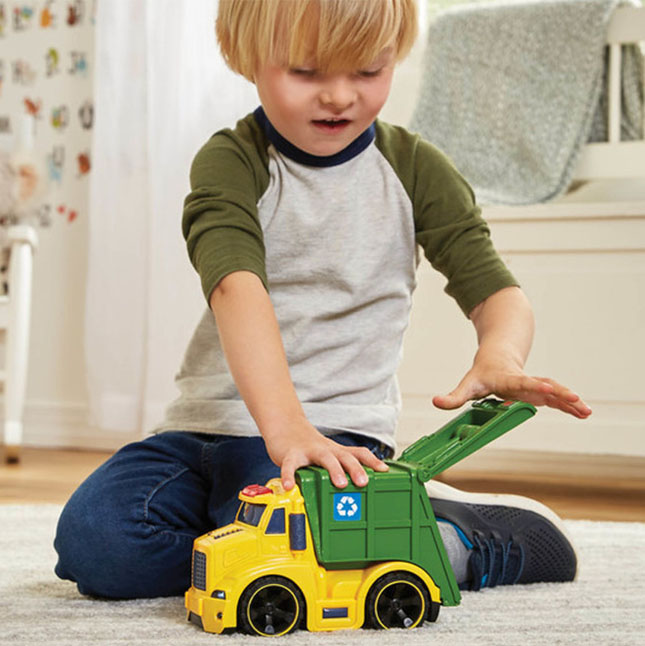 Kidoozie Lights 'n Sounds Recycle Truck - Best for Ages 3 to 6