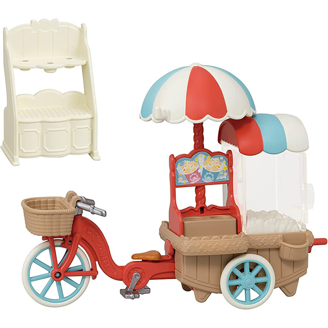 Calico Critters Popcorn Delivery Trike Fat Brain Toys