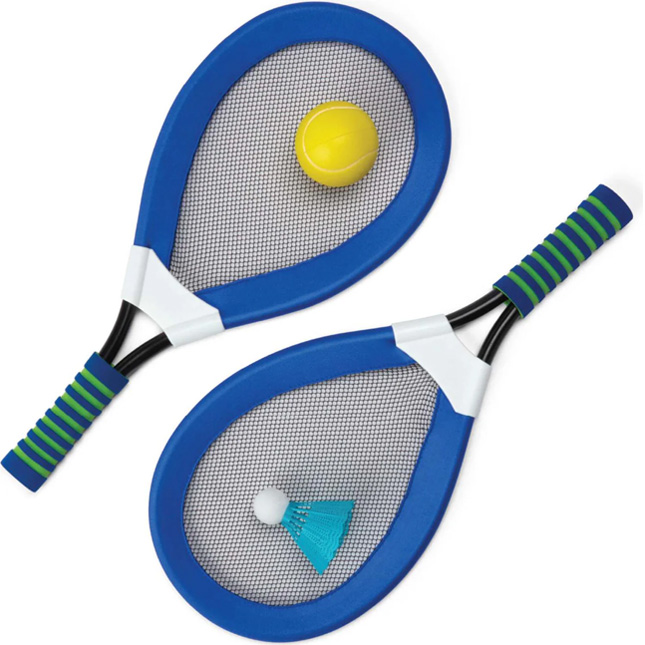 Boomer Racket Set Kidoozie - Backyard Jumbo Racket Set - Best for Ages 3 to 9